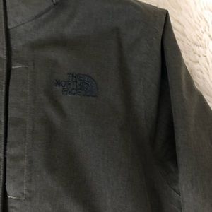 Women’s North Face jacket with hood.